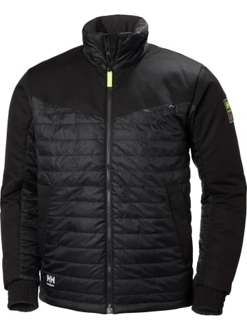 Helly Hansen Aker Insulated Jacke in schwarz in schwarz