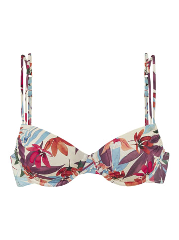 LASCANA Bügel-Bikini-Top in creme bedruckt