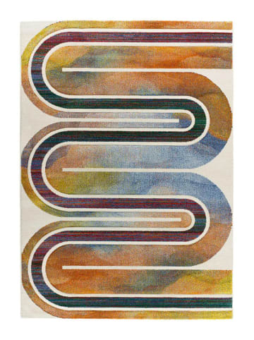 Atticgo Kurzflor-Teppich SYBIL in mehrfarbig