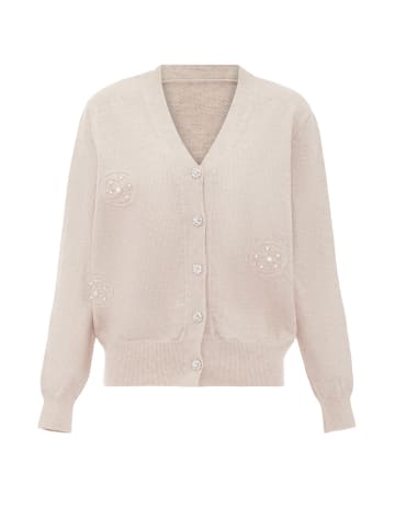 faina Women Cardigan in Beige