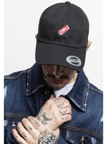 Merchcode Cap "Coke Can Dad Cap" in Schwarz