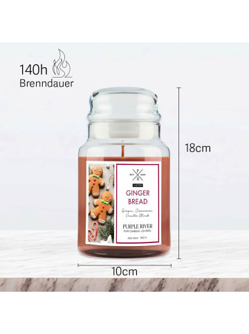 Purple River Duftkerze Purple River - Gingerbread