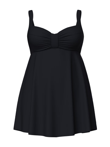 Ulla Popken Badeanzug in schwarz