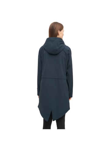 Derbe Friese Island Softshellmantel in navy/lavender gray