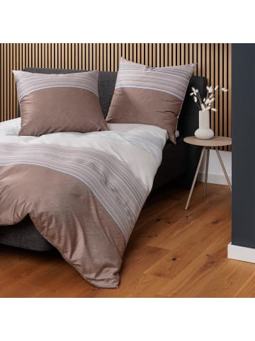 Janine Bettwäsche in beige grau