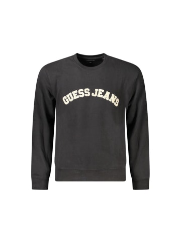 Guess Jeans Schwarz Baumwolle Herren Sweatshirt