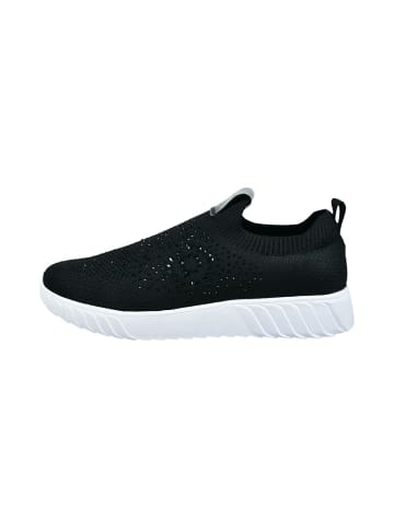 Bugatti Slip on in schwarz