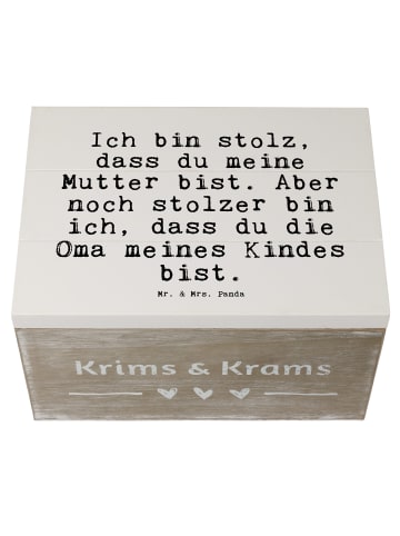 Mr. & Mrs. Panda Geschenkbox Ich bin stolz, dass... mit Spruch in Weiß
