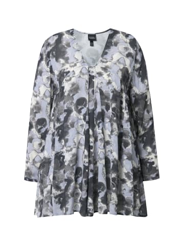 Ulla Popken Bluse in graphitgrau