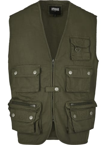 Urban Classics Outerwear - Vest in dark olive
