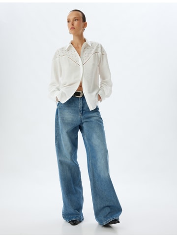 KOTON Shirt in Weiß