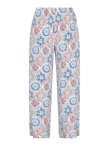 VIRITA Women Pants in Blue Multicolor
