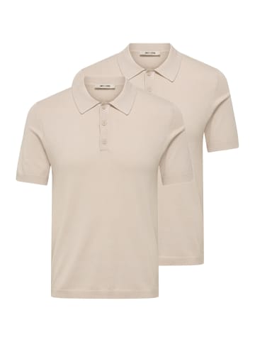 ONLY & SONS Poloshirt Wyler in Silver lining