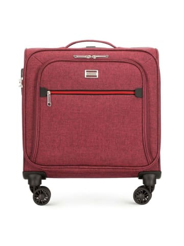 Wittchen Suitcase from polyester material (H) 46 x (B) 40 x (T) 23 cm in Bordeaux