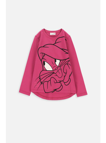 Coccodrillo Langärmeliges T-shirt in fuchsie