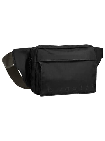 Bugatti Gürteltasche LEGERE Kunstfaser in schwarz