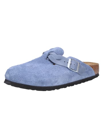 Birkenstock Tieffußbett Pantolette in blau