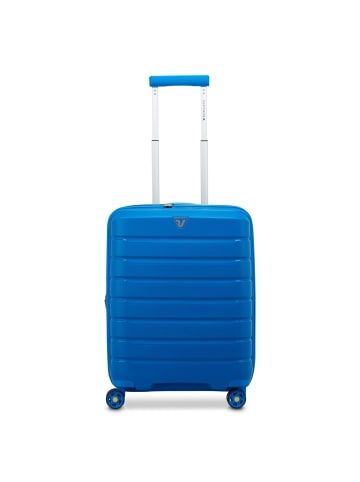 Roncato B-Flying Move 4 Rollen Kabinentrolley 55 cm mit Dehnfalte in blue