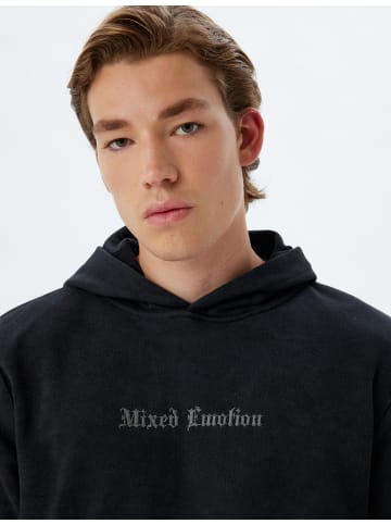 KOTON Sweatshirt in Schwarz