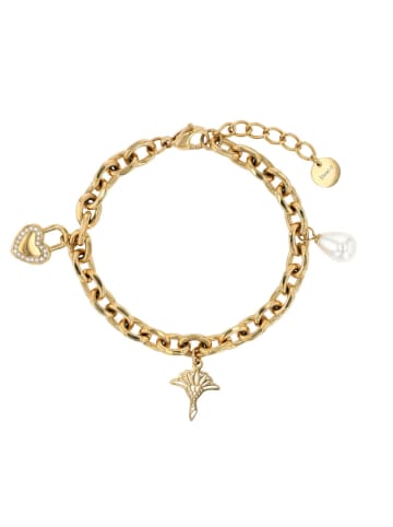JOOP! Armband Edelstahl, IP gold in gold