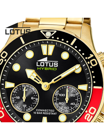 Lotus Chronograph-Armbanduhr Lotus Classic gold groß (ca. 44,5mm)