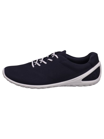 Ecco Damenschnürrschuhe halb sportlicher Boden Outdoor in  Blau