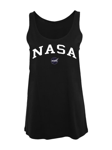 F4NT4STIC Damen Tanktop NASA Collegiate Logo in schwarz