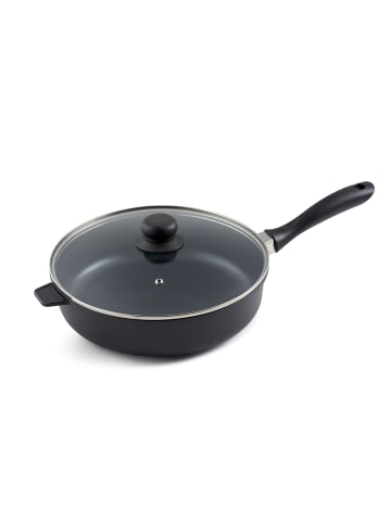 Funktion Sautépfanne Antihaft-Keramik in Schwarz