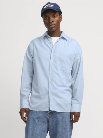 Jack & Jones Langarmhemd in Cashmere Blue