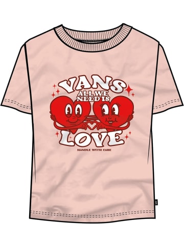 Vans Shirt "Love Heart Crew" in Schwarz