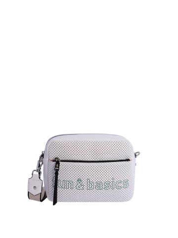 Fun&Basics Umhängetasche Jenny (B)24 x (H)17 x (T)7 cm in Weiß