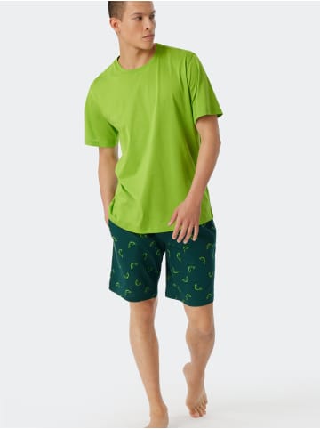 Schiesser T-Shirt Mix & Relax in lime