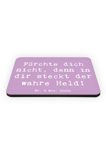 Mr. & Mrs. Panda Magnet Spruch Ängste vor Monstern besiegen mit ... in Lavendeltraum