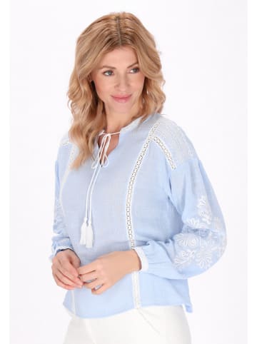 VIRITA Women Blouse in Light Blue