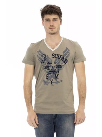 Trussardi Action Grün Baumwolle Herren T-Shirt