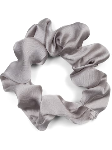 styleBREAKER Scrunchie Haargummi in Grau