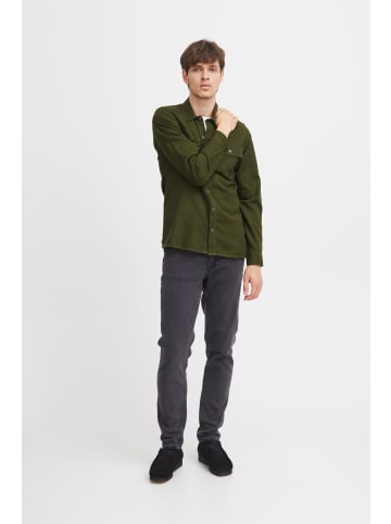 CASUAL FRIDAY Langarmhemd CFAnton LS herringbone weave in Grün