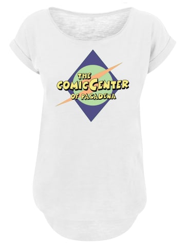 F4NT4STIC Long Cut T-Shirt Big Bang Theory The Comic Center in weiß