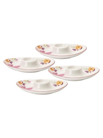Villeroy & Boch 4er Set Eierbecher Mariefleur Basic in Bunt in bunt