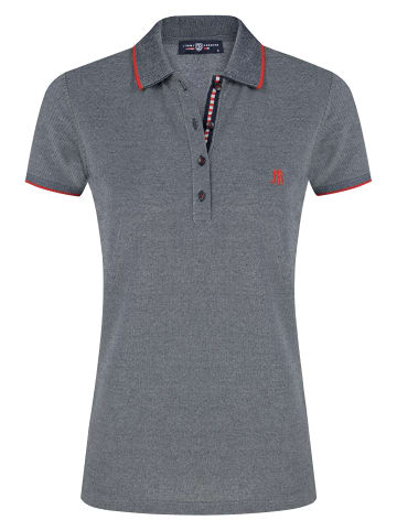 JIMMY SANDERS Poloshirt Kurzarm in navy