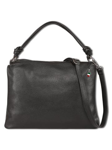 Florence Florence Schultertasche Leder schwarz ca. 37cm