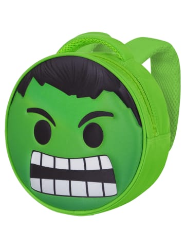 Marvel Rucksack Hulk Send-Emoji in gruen