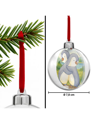 Mr. & Mrs. Panda christbaumkugel Pinguine Kuscheln Design ohne S... in Weiß