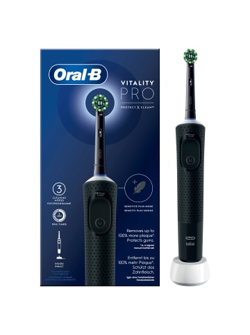 Oral-B Elektrische Zahnbürste "Vitality Pro" in Schwarz