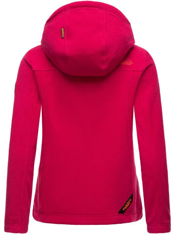 Marikoo Fleecejacke Mount Iwaki in Fuchsia