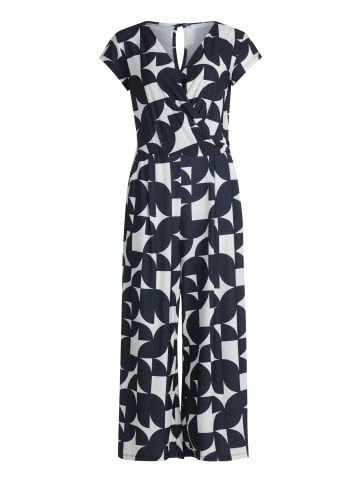 BETTY & CO Jumpsuit in marine weiß