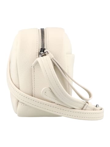 Lacoste City Court Umhängetasche Leder 21,5 cm in bone white