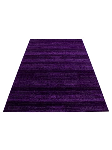 KADIMA DESIGN Teppich Kurzflor Uni-Design Polypropylen Wohnzimmer in Violett