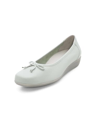 VITAFORM Echt Leder & Textil Sneaker in salbei