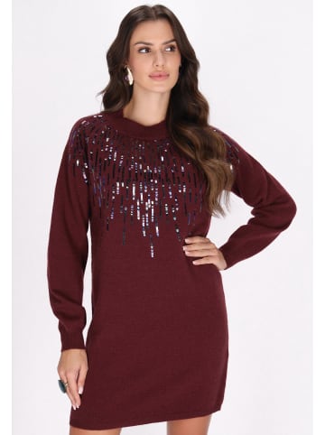 faina Damen Kleid in Pflaume